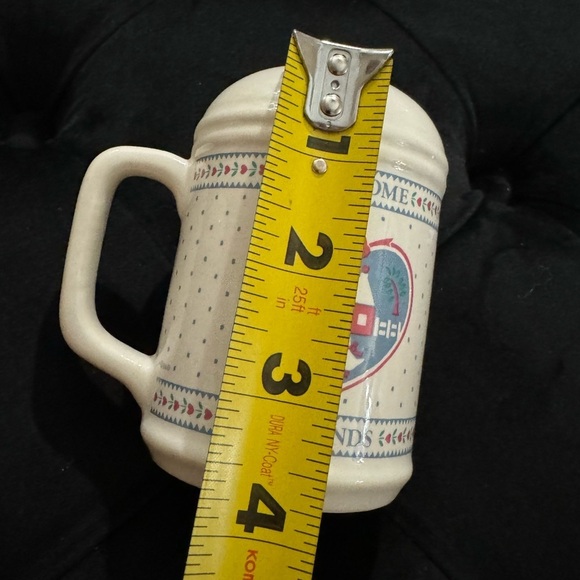 VTG Ceramic Salt & Pepper Shakers Welcome Friends Hearts & Geese Cottagecore EUC - Picture 8 of 10